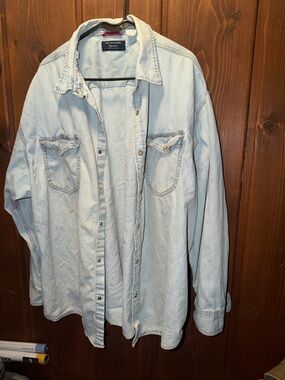 Levi's Pale Blue Denim Shirt Jacket